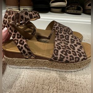 Platform sandals by forever